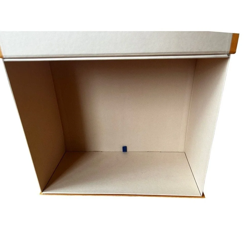 Louis Vuitton Box XXL Magnetic Closure Orange Gift Shoes Purse 16”x13”x 8”      - Picture 10 of 12